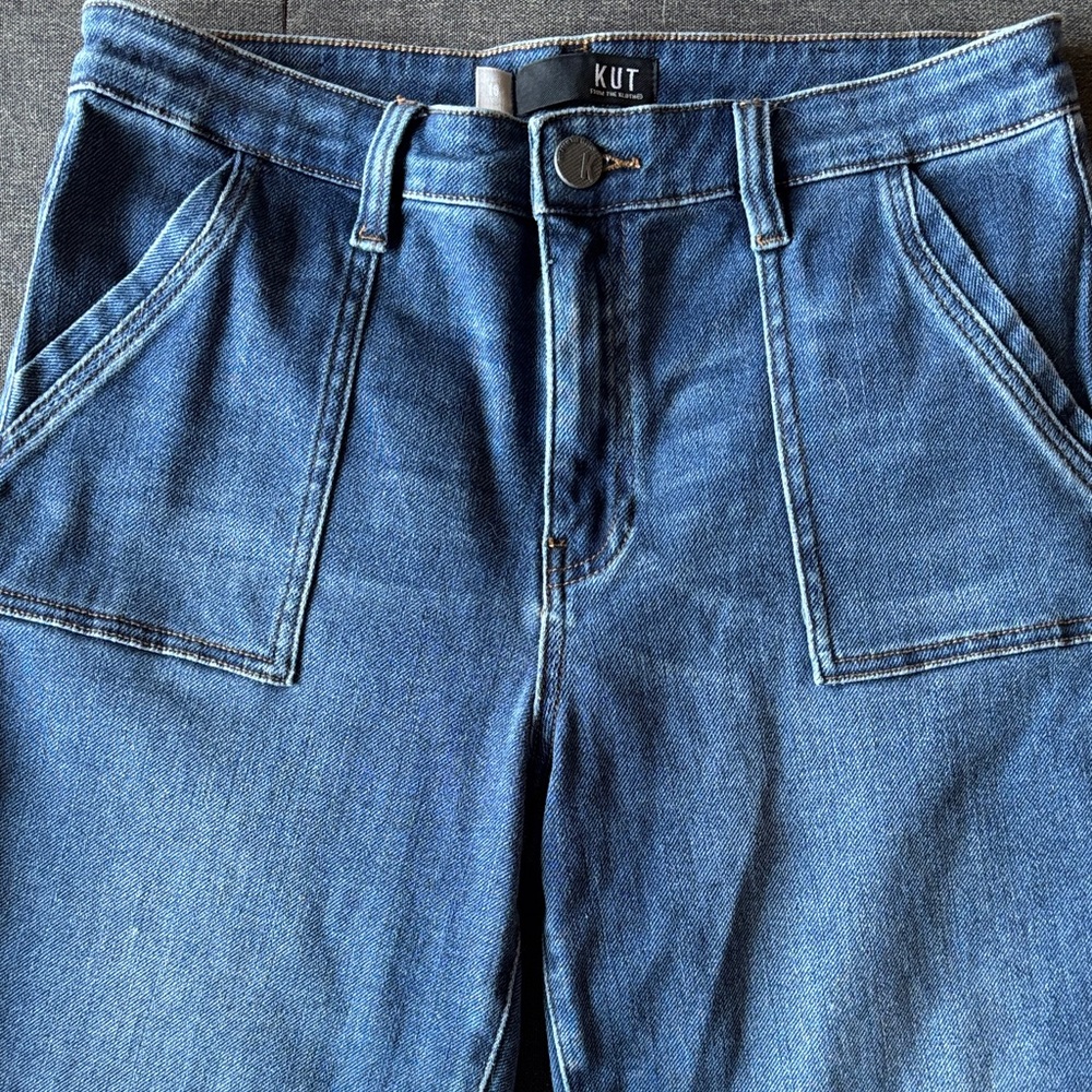 EUC Kut from the Kloth Chris- High Rise Jogger Jean